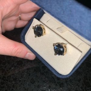 Francesca’s Black Stone Earings